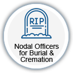 Nodal Officers for Burial & Cremation
